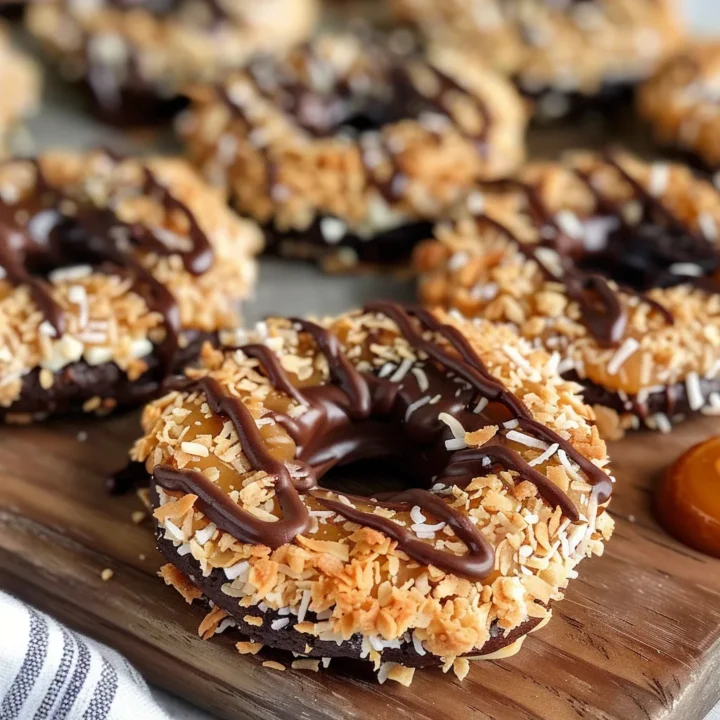 Homemade Samoas Cookies Copycat Recipe