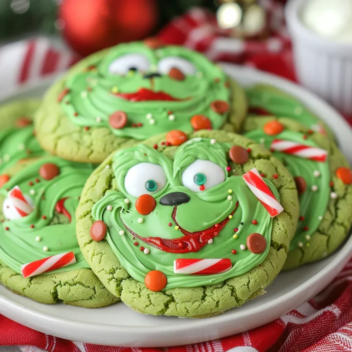 Soft Grinch Christmas Cookie Recipe