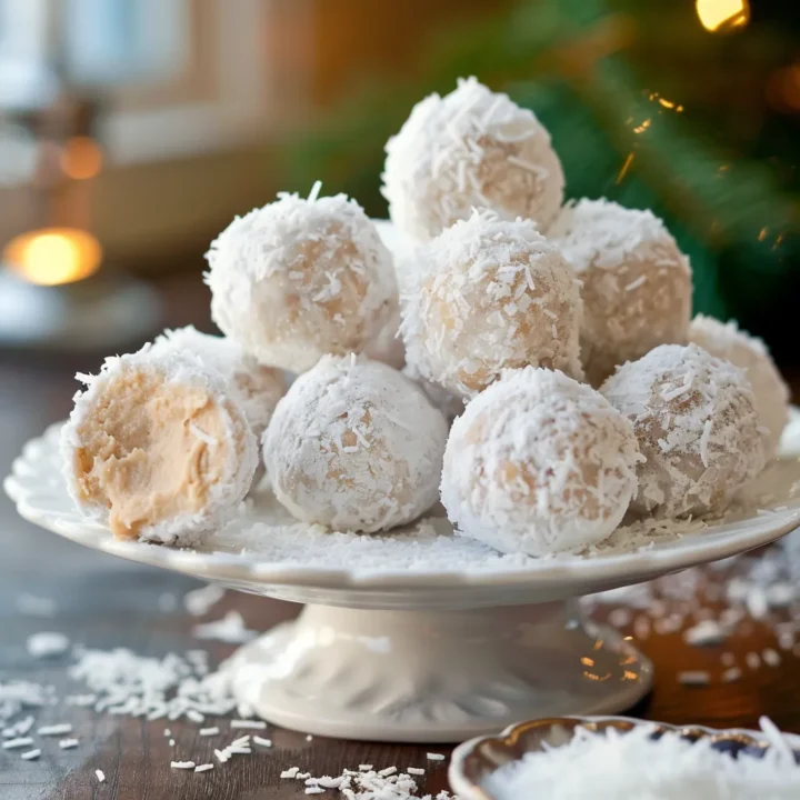 Easy Peanut Butter Snowballs Recipe
