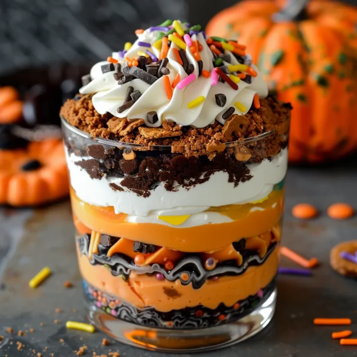 Easy Halloween Lush Dessert Recipe