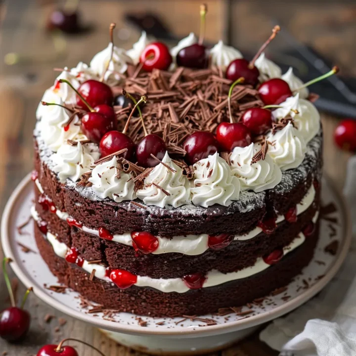 Classic German Black Forest Cake