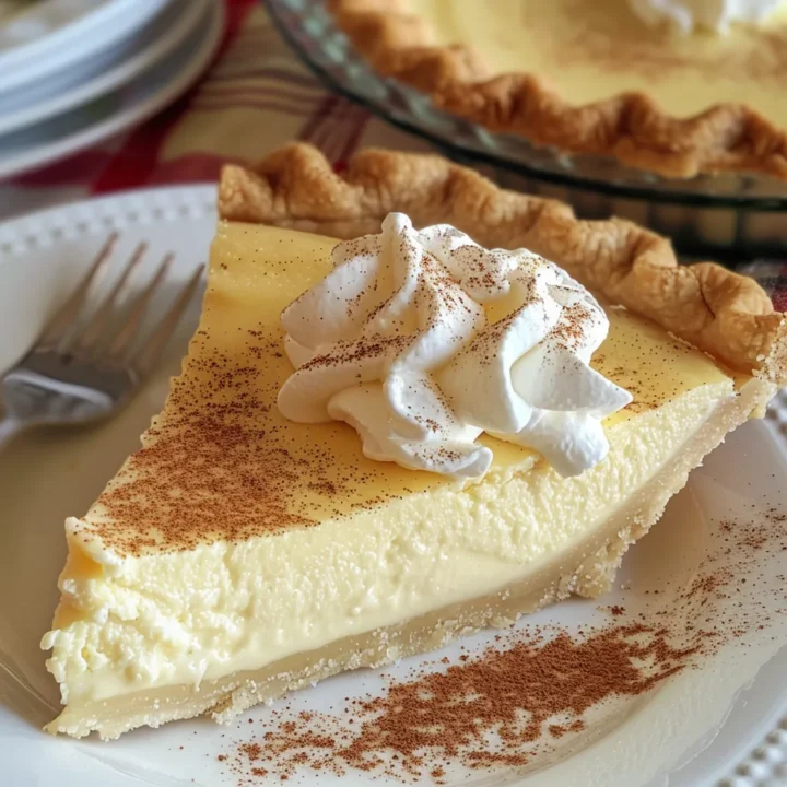 Old-Fashioned Sugar Cream Pie