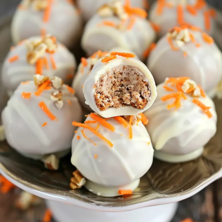 Easy Carrot Cake Truffles: A Delightful Treat for Any Occasion