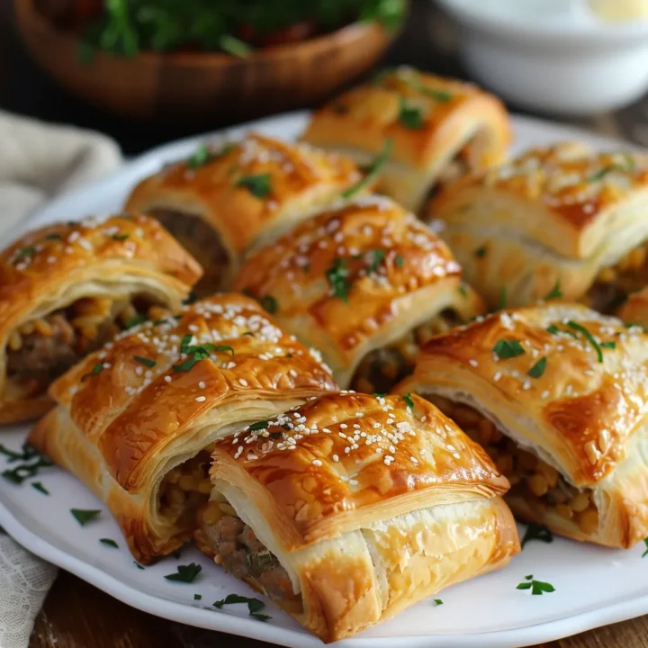 Mini Savory Sausage Roll Recipe