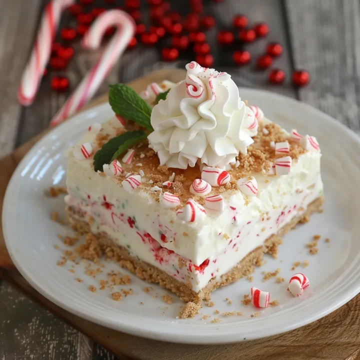 Creamy Peppermint Dream Holiday Dessert