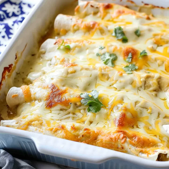 White Chicken Enchiladas: A Delicious and Nutritious Recipe
