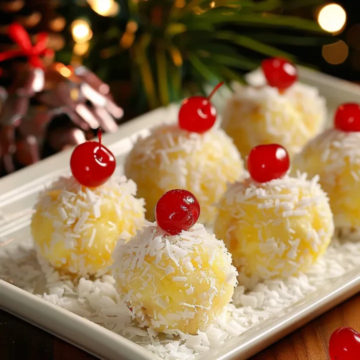 Pineapple Christmas Balls: A Festive Delight for Your Holiday Table