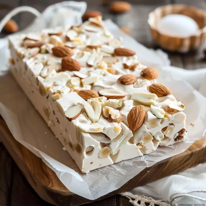 Traditional Italian Torrone Candy Recipe