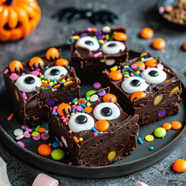 Monster Fudge Halloween Treat Recipe