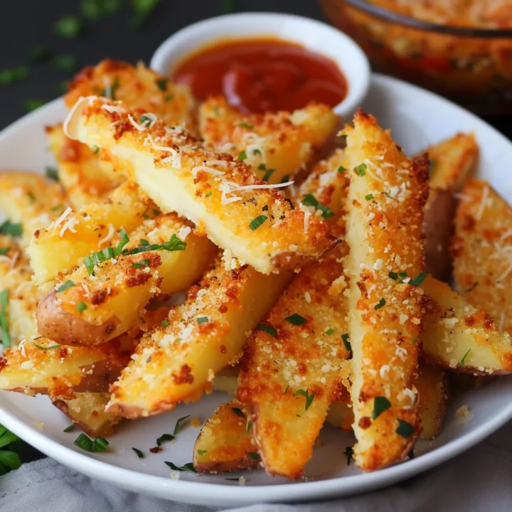 Crispy Cheesy Potato Stick Recipe