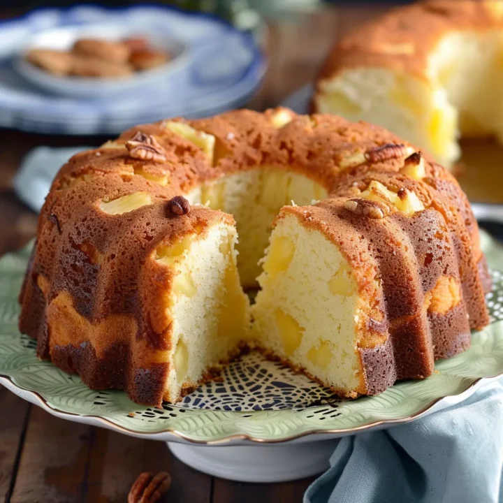 Pineapple Cream Cheese Pound Cake: A Deliciously Unique Twist