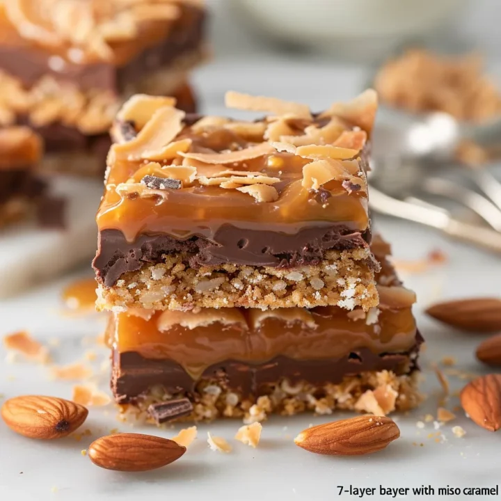 7-Layer Bars with Miso Caramel