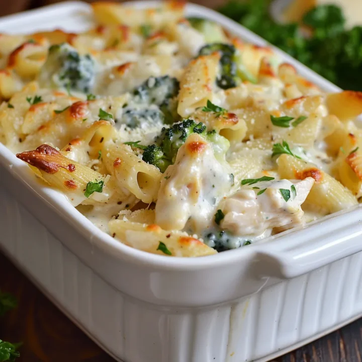 Chicken Alfredo Casserole: A Creamy Comfort Dish for Any Occasion