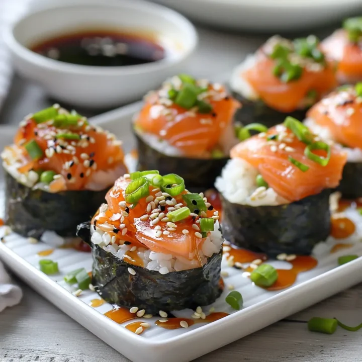 Baked Salmon Sushi Bites: A Delicious Twist on a Classic Favorite