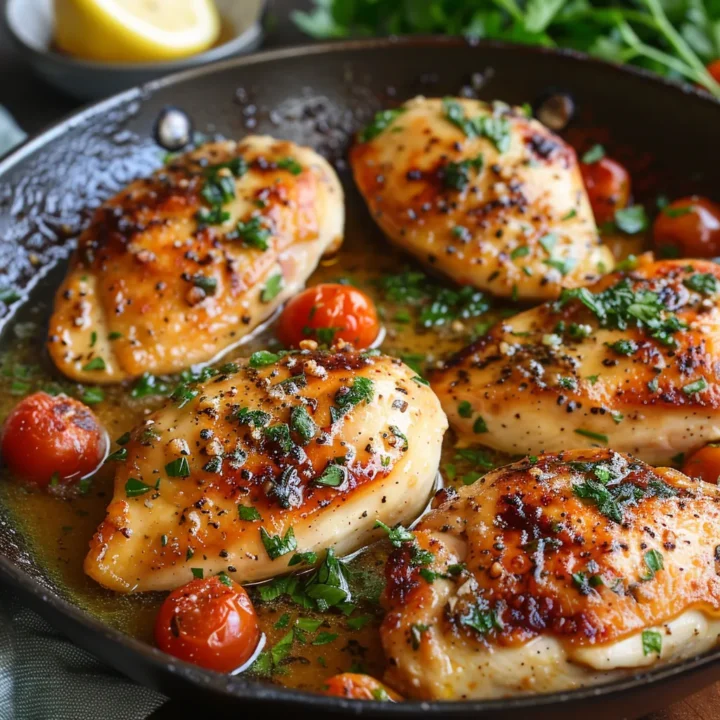 Easy Skillet Garlic Butter Chicken