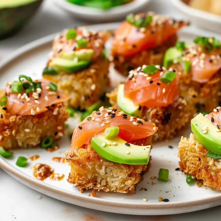 Crispy Rice Salmon Bites: A Delicious and Nutritious Snack