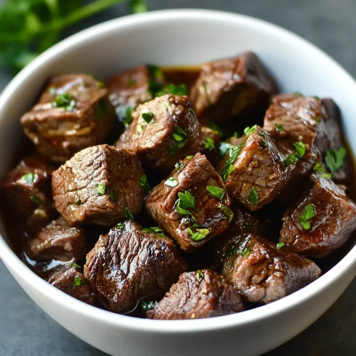 Savory Slow Cooker Steak Bites