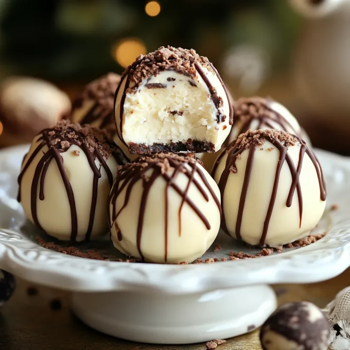 Creamy Baileys Cheesecake Balls: A Decadent Delight