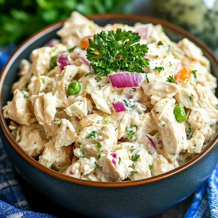 Simple Classic Canned Chicken Salad