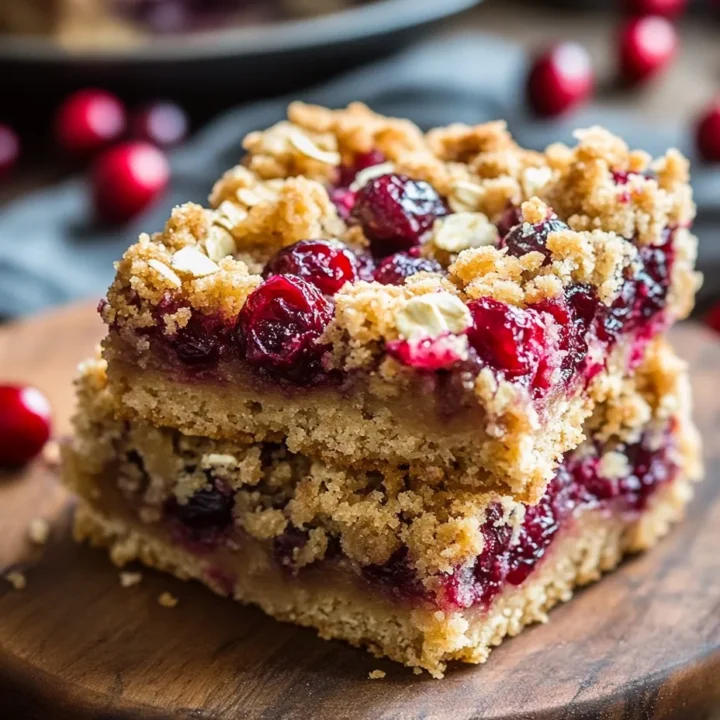 Cranberry Crumble Blondie Bars: A Delicious Twist on a Classic Dessert