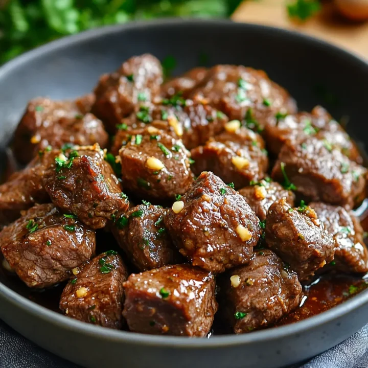 Savory Garlic Butter Beef Bites
