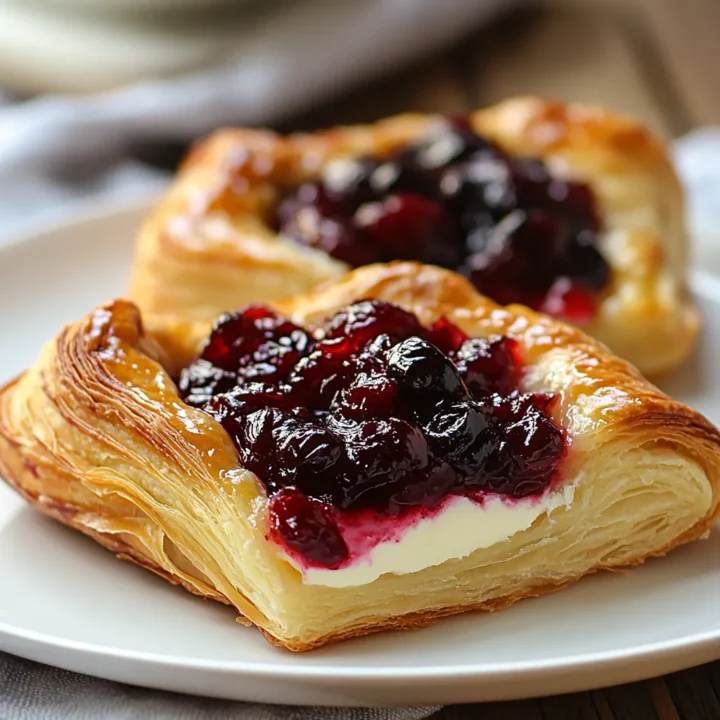 Cranberry Sauce Cheese Danish: A Delightful Twist on a Classic