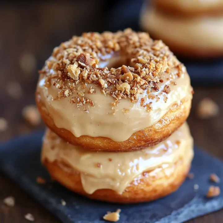 Peanut Butter Cheesecake Donuts: A Decadent Delight