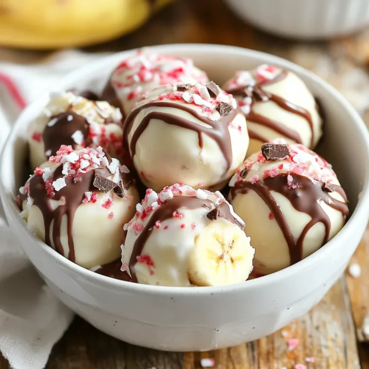 Easy Banana Split Truffles Recipe