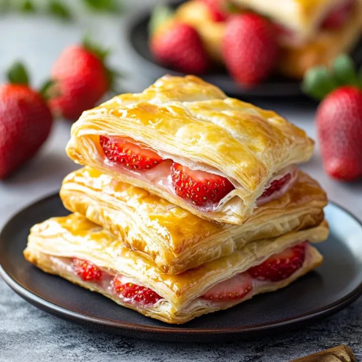 Easy Strawberry Puff Pastry Dessert