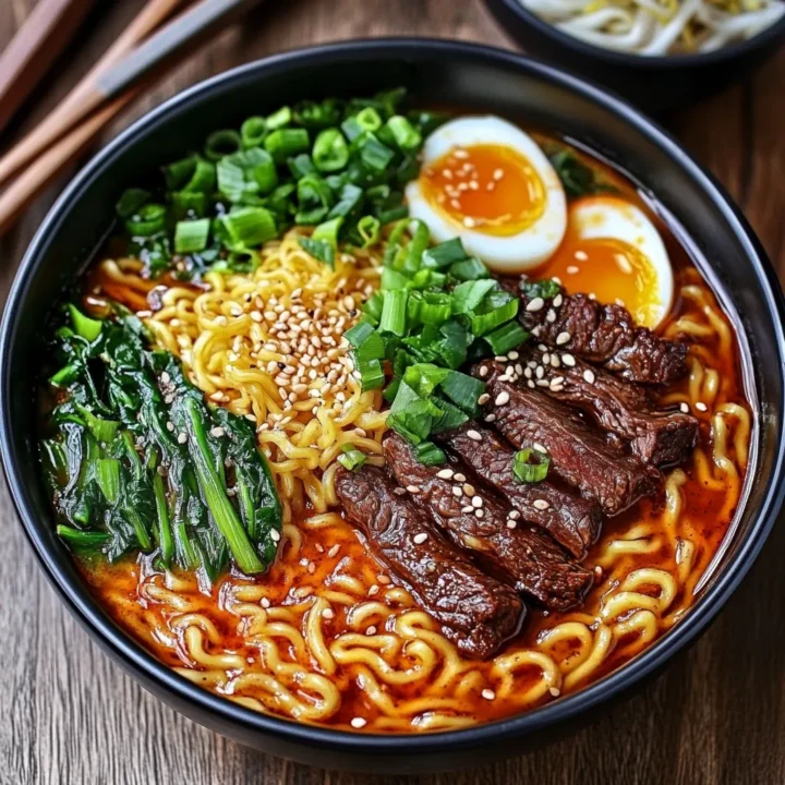 Spicy Korean Beef Ramen: A Flavorful Journey