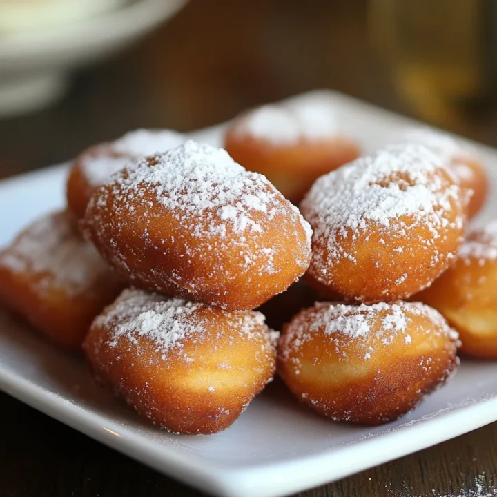 Sweet Maple Bourbon Beignets