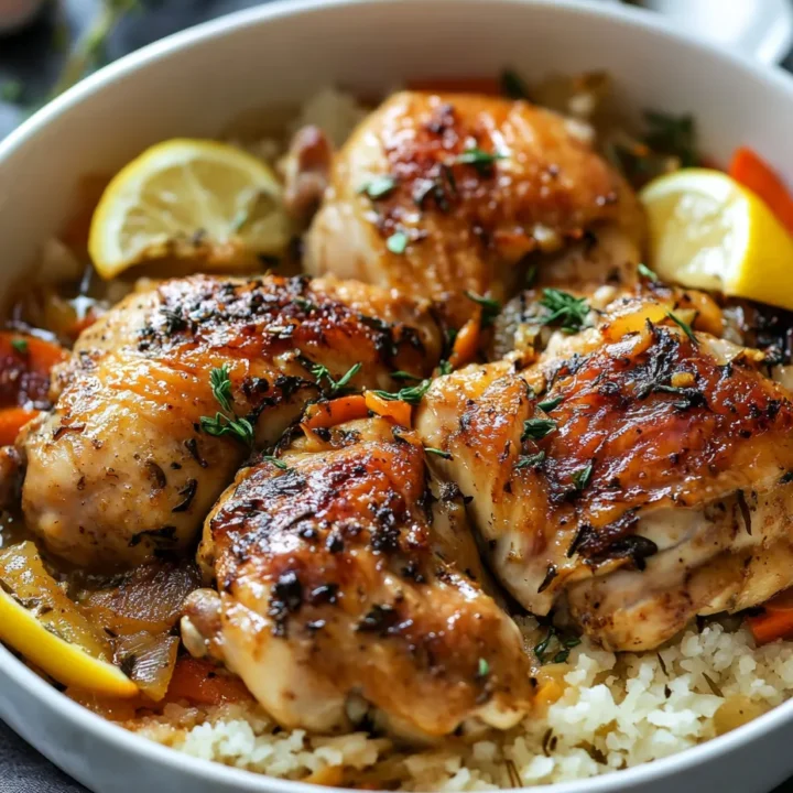 Poulet Yassa (Senegalese Chicken)