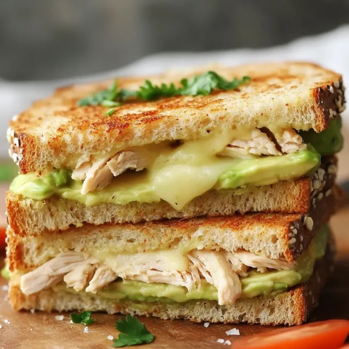 Chicken Avocado Melt Sandwich