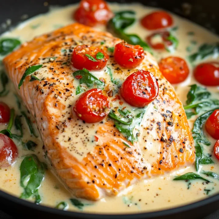 Creamy Tuscan Salmon Recipe