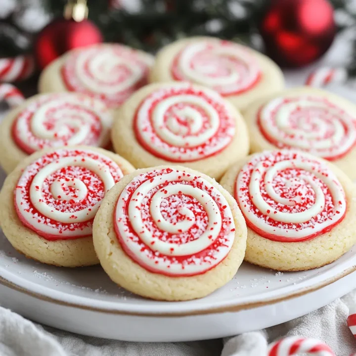 Peppermint Swirl Christmas Cookies: A Festive Delight