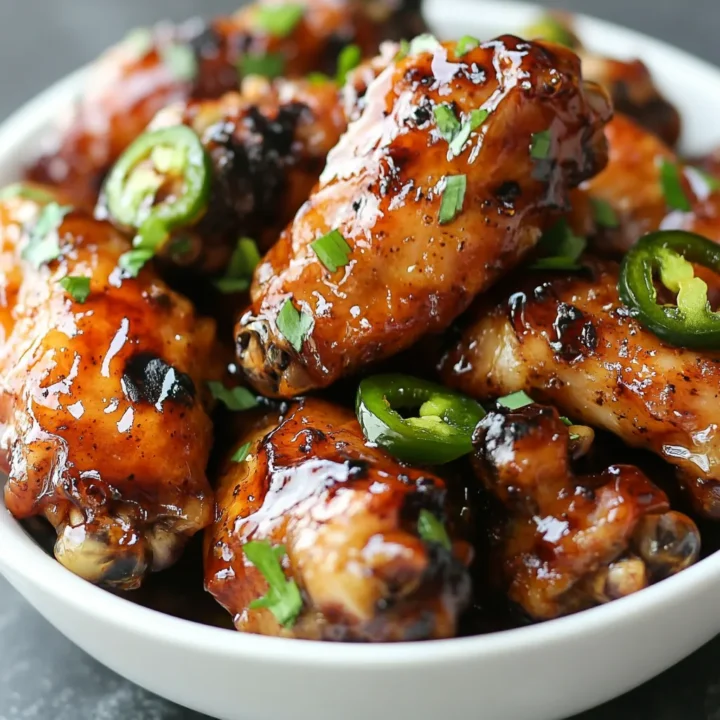 Sweet Spicy Maple Jalapeño Wings