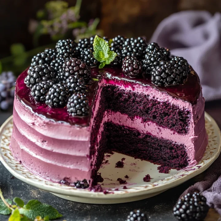 Blackberry Velvet Gothic Cake: A Delectable Delight for Every Occasion