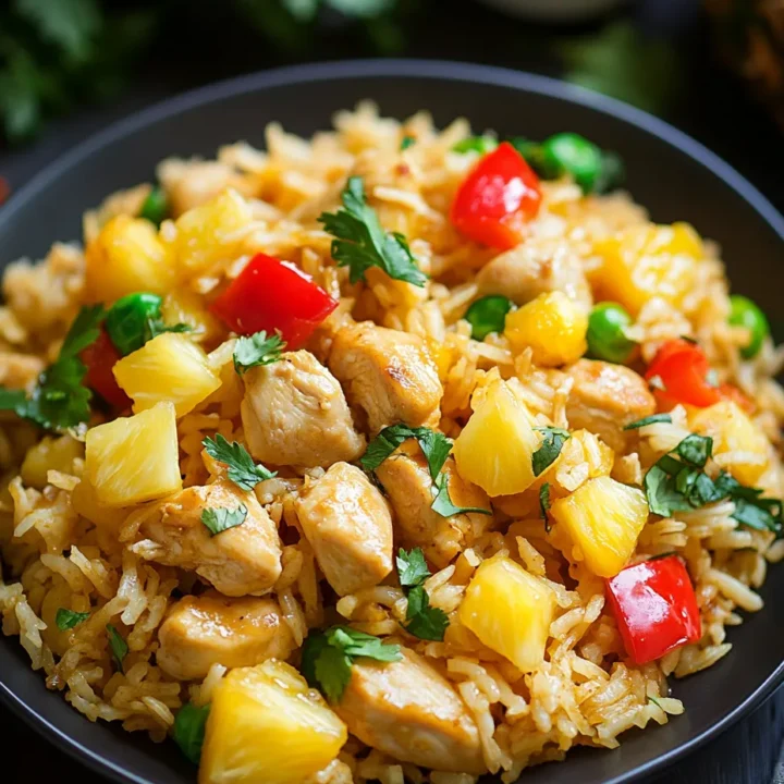 Pineapple Chicken Rice Recipe