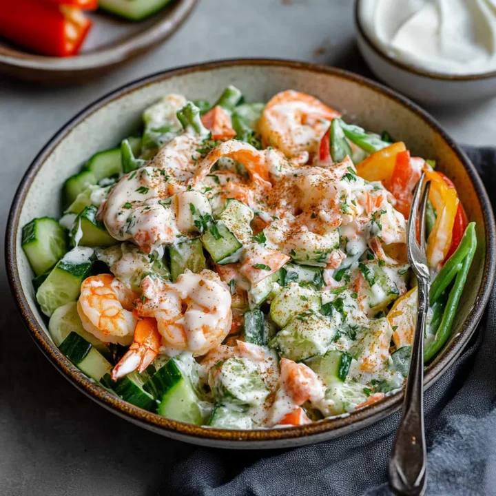 California Roll Cucumber Salad Recipe