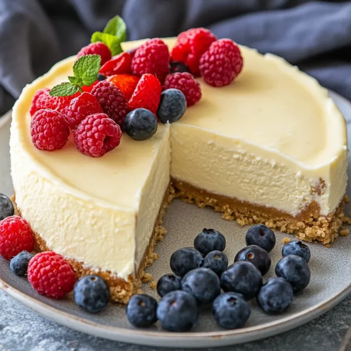 Classic Vanilla Bean Cheesecake Recipe