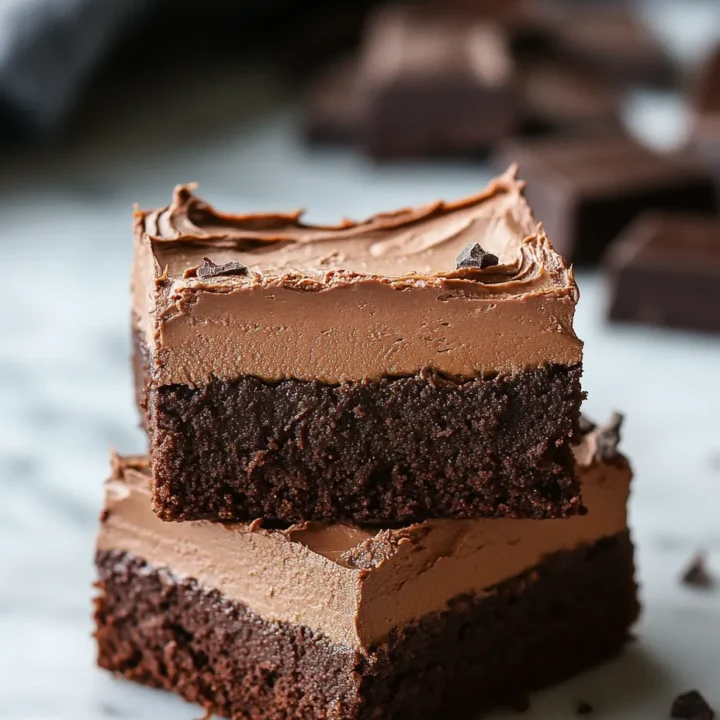 Chocolate Mousse Brownies Recipe