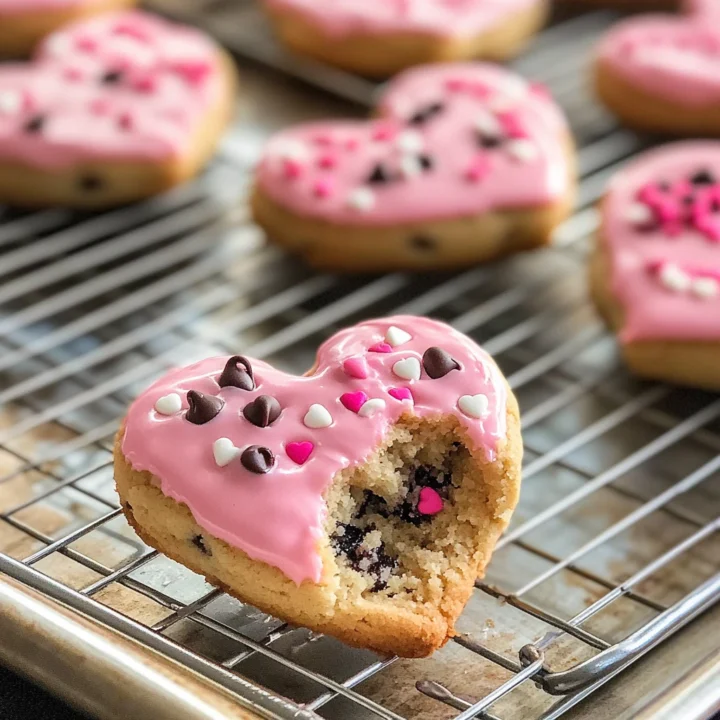 Sea Salt Chocolate Chip Cookies for Valentine’s Day