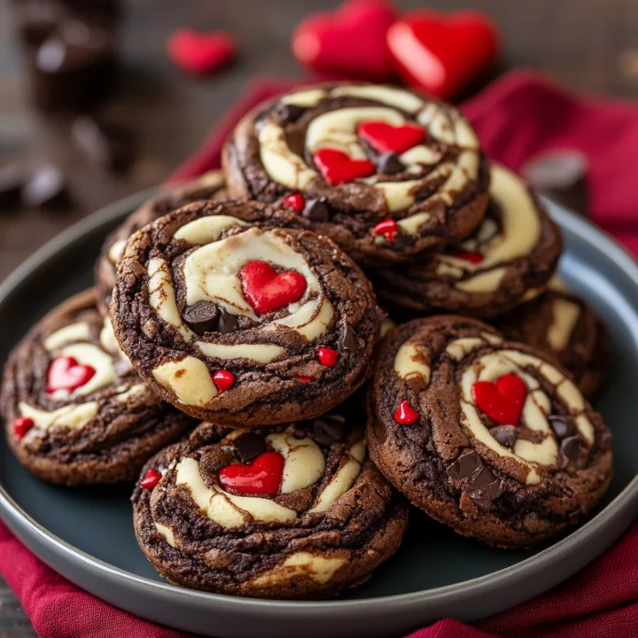 Valentine Brookies: Brownie Cookie Swirl for Valentine’s Day