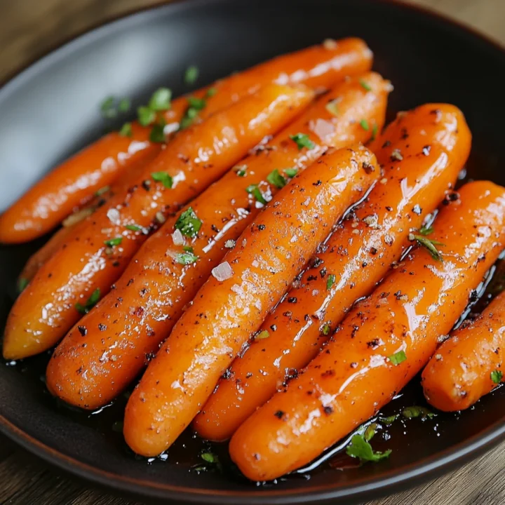 Sweet Maple Glazed Carrots Recipe