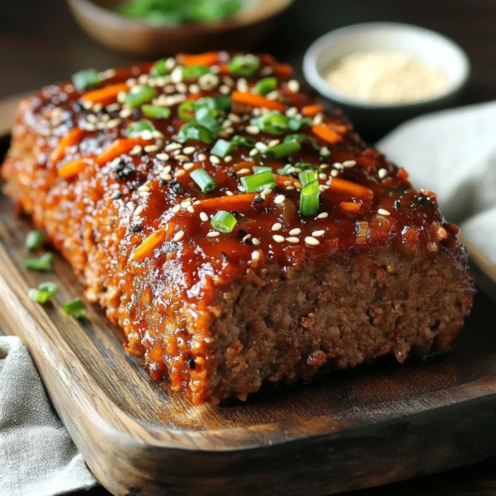 Irresistible Korean Style Meatloaf Recipe