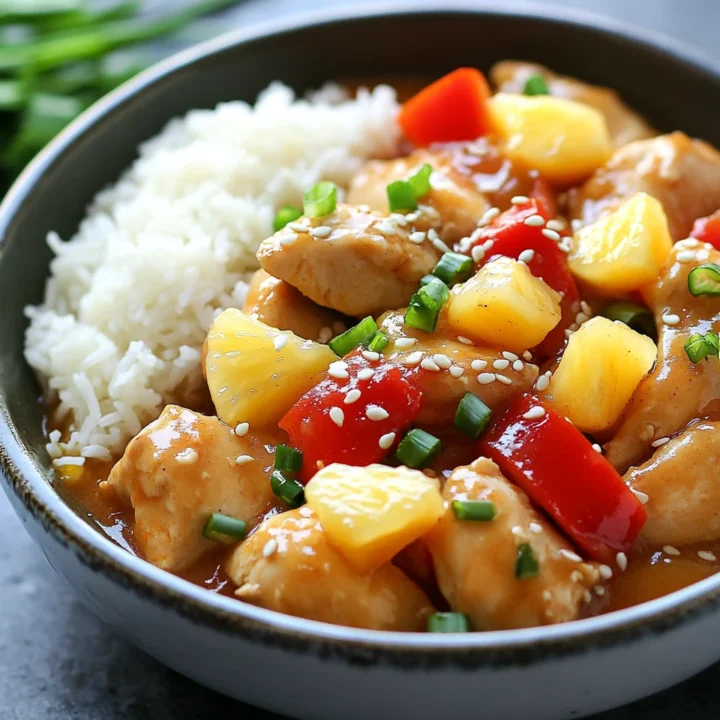 Hawaiian Crock Pot Chicken