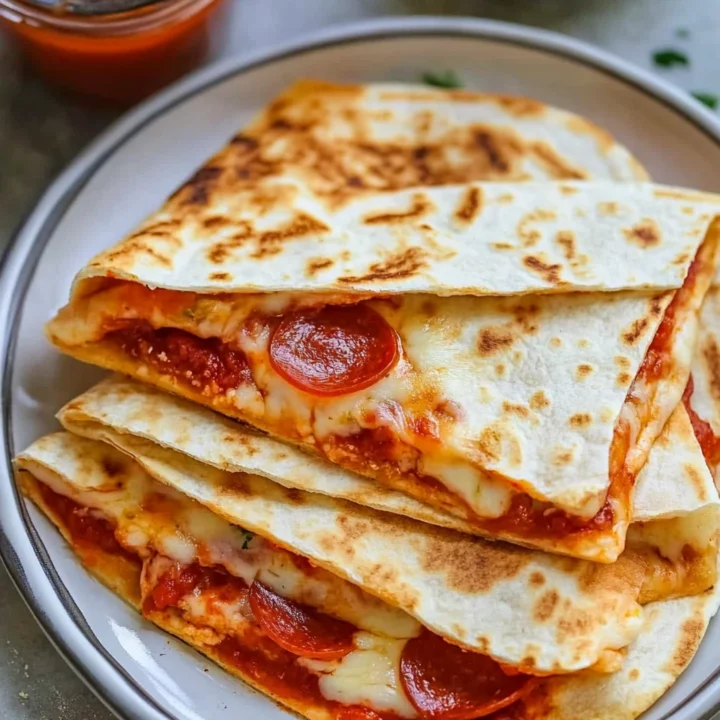 Quick Easy Pizza Quesadilla