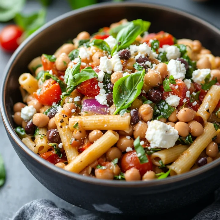 Mediterranean Black Eyed Pea Pasta: A Flavorful Journey