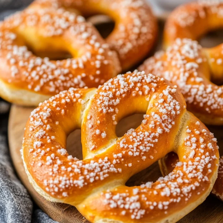 Cinnamon Sugar Soft Pretzels Recipe