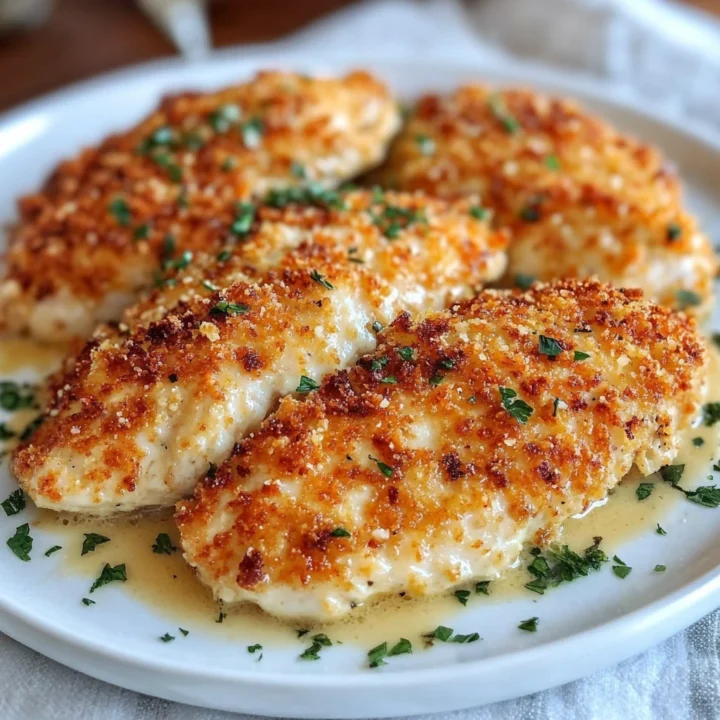 Copycat Parmesan Crusted Chicken
